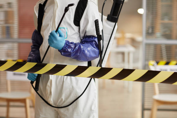 Professional Trauma Scene Cleanup technician working in Croydon, UT